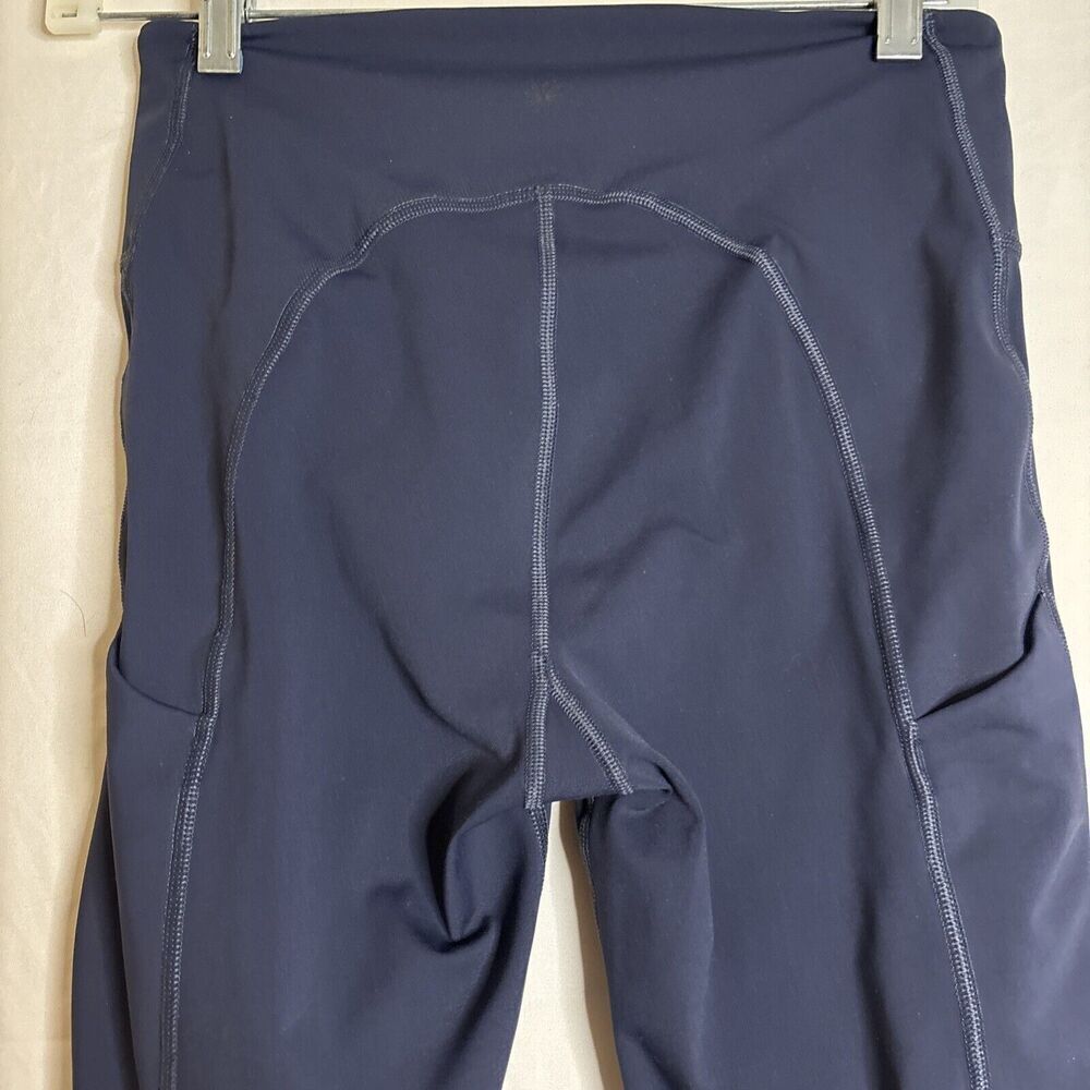 Athleta Ultimate Stash Pocket 7/8 Tight Navy Blue Size Small Stretch Active - Picture 5 of 12